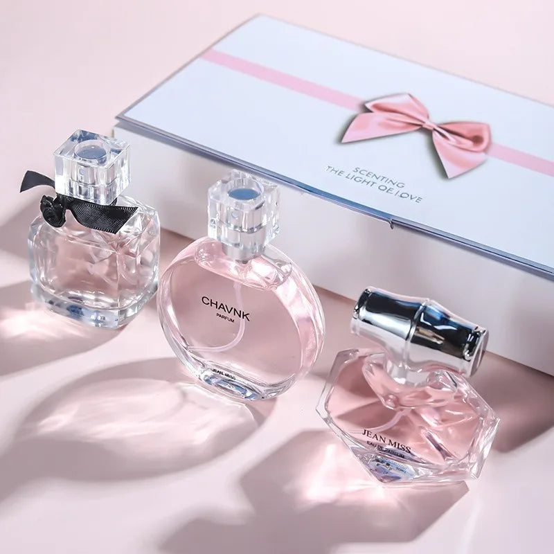 3x30ML Luxurious Feminine Perfume Elegant Sophisticated Fresh Soft Alluring Vibrant Long Lasting Captivating Refined Scent - AliExpress 66