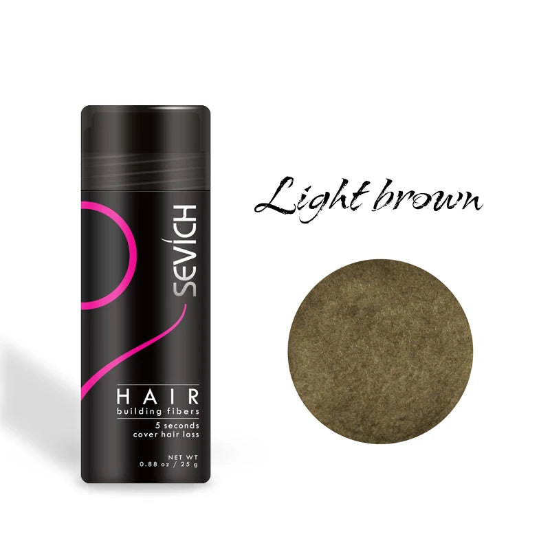 Sevich Hair Building Fibers Powder Spray Keratin Thicker Anti Hair Loss Products Instant Hair Growth Fiber Hair Care Christmas - AliExpress 66