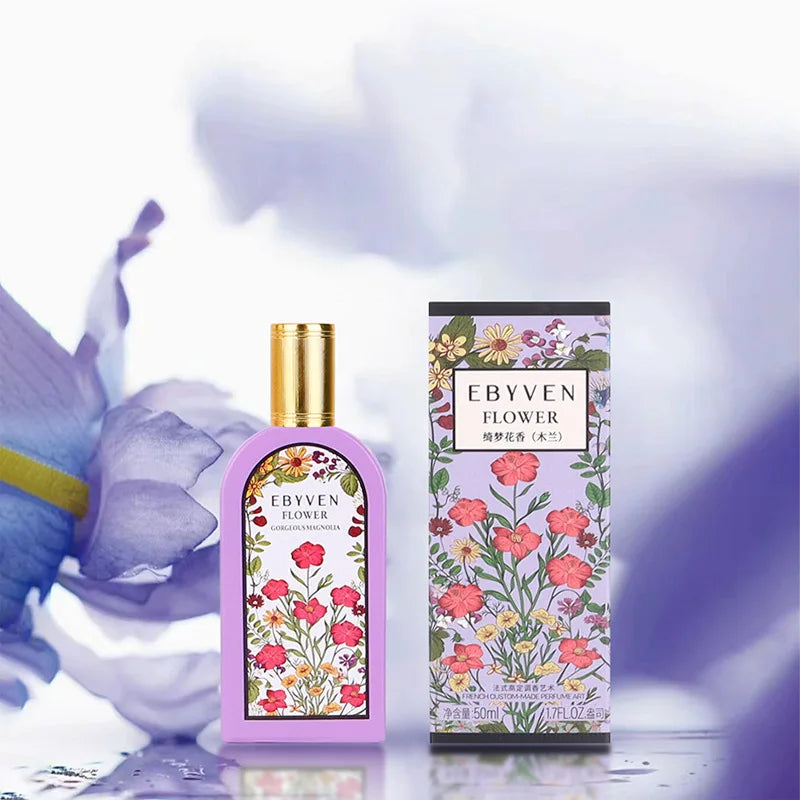 Brand Floral Perfume Natural Fresh Rose Jasmine Osmanthus Women's Fragrance Spray Lasting Charm Romantic Date Couples Perfume