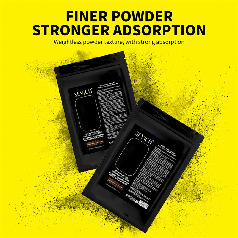 100g Hair Fibers Powder Keratin Hair Building Fiber Instant Hair Loss Conceal Fiber Refill Bag Extension Care Styling Powder - AliExpress 66