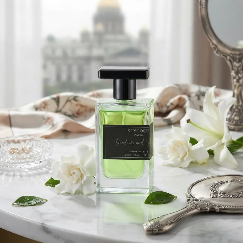 50ml SLYCOCO Gardenia Ladies Perfume Fresh Green Floral Scent Long Lasting Eau De Toilette Square Bottle Romantic Gift - AliExpress 66