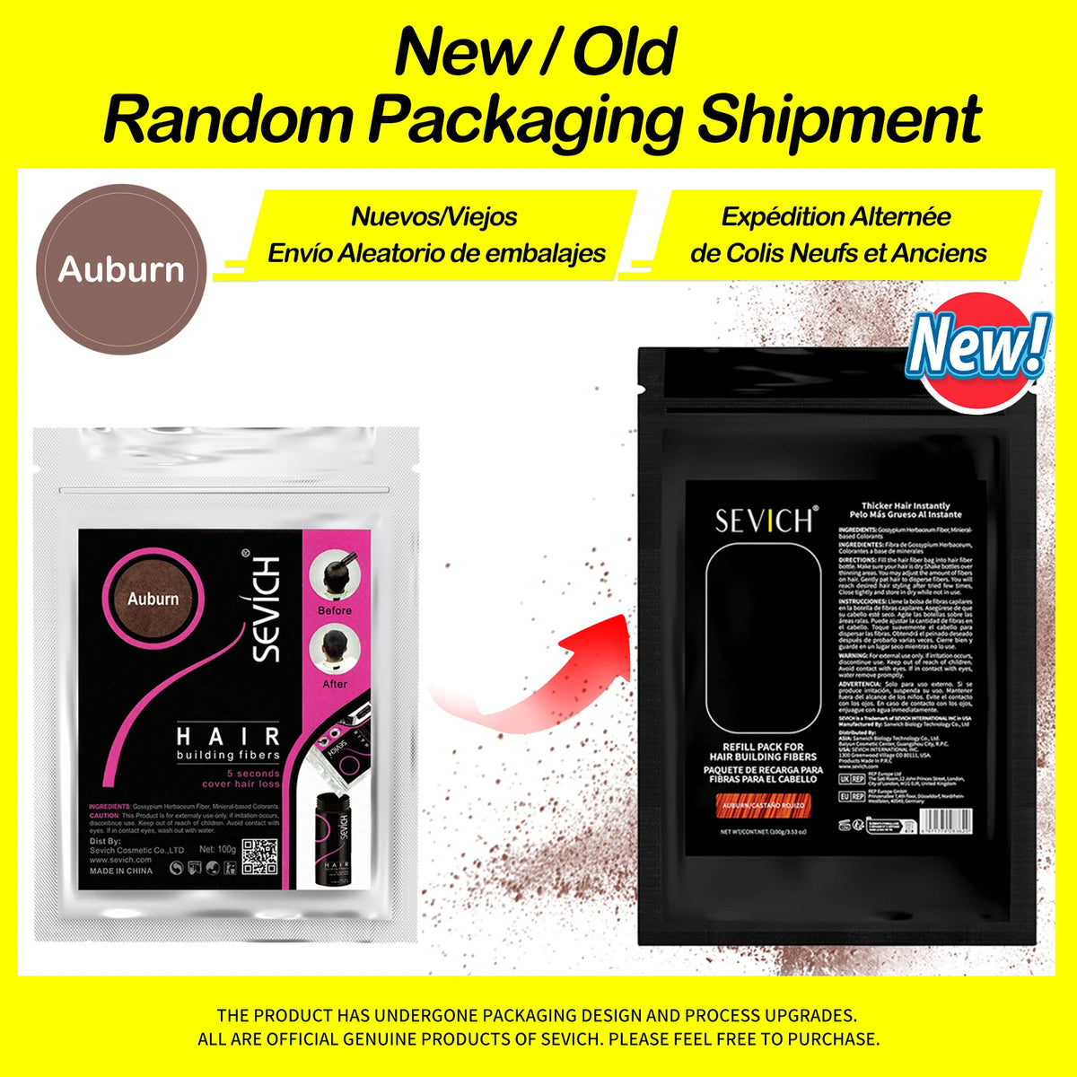 Sevich Hair Building Fibers For Men & Women Dark Brown 25g Fill In Fine Or Thinning Hair Instantly Thicker Fuller Looking Hair - AliExpress 66
