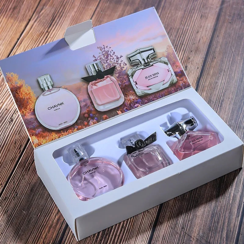 3x30ML Luxurious Feminine Perfume Elegant Sophisticated Fresh Soft Alluring Vibrant Long Lasting Captivating Refined Scent - AliExpress 66