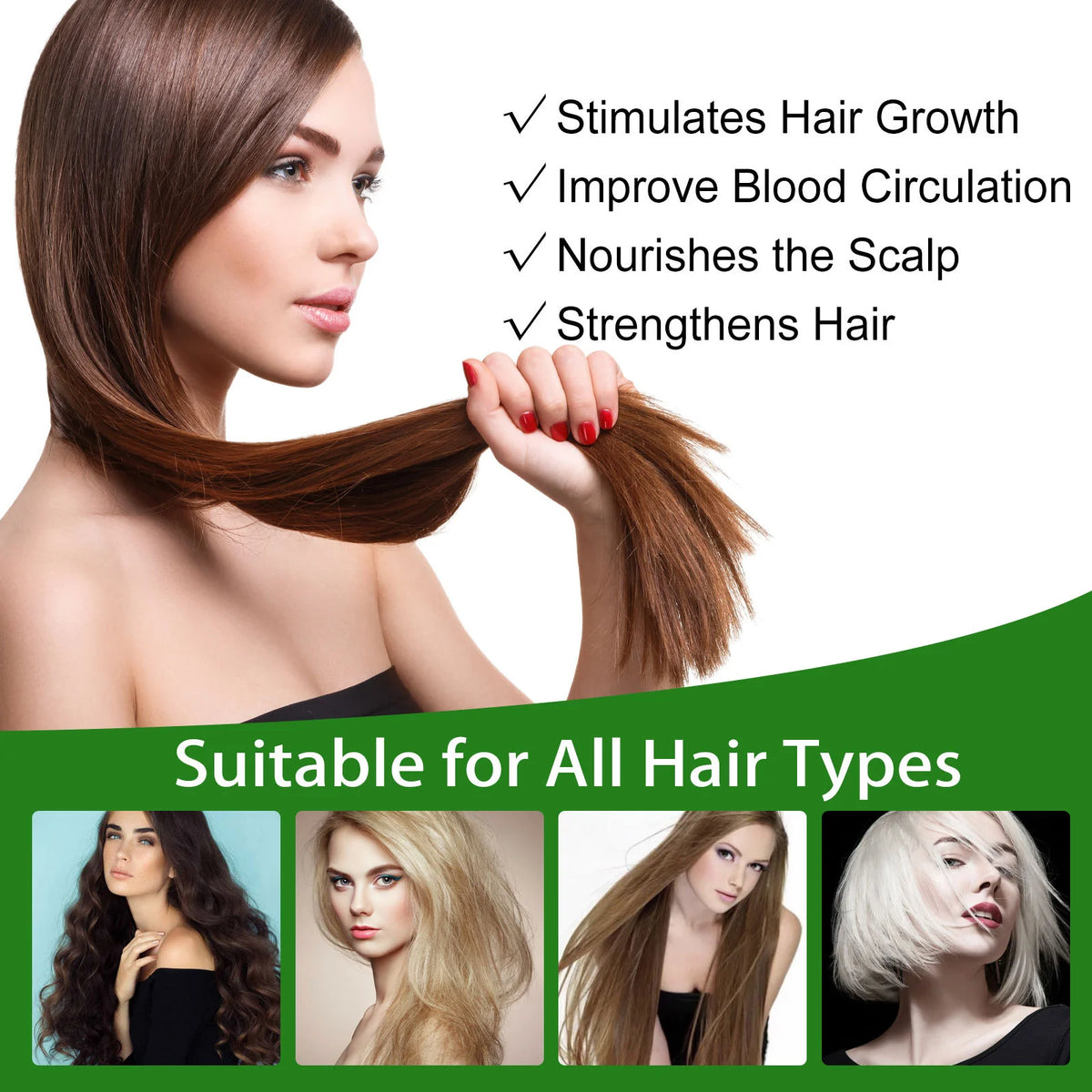 Ginger Hair Spray Promote Growth Anti Loss Improve Thin Dry Breakage Hair Nourish Root Scalp Damaged Treatment Hair Grow Spray - AliExpress 66