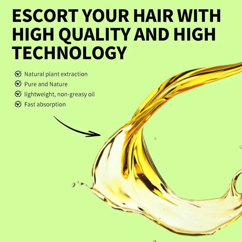 7-IN-1 Hair Oil for All Hair Types Natural Plant Oils Complex Hair Care Serum Reduces Breakage Hydration & Shine Hair Essence - AliExpress 66