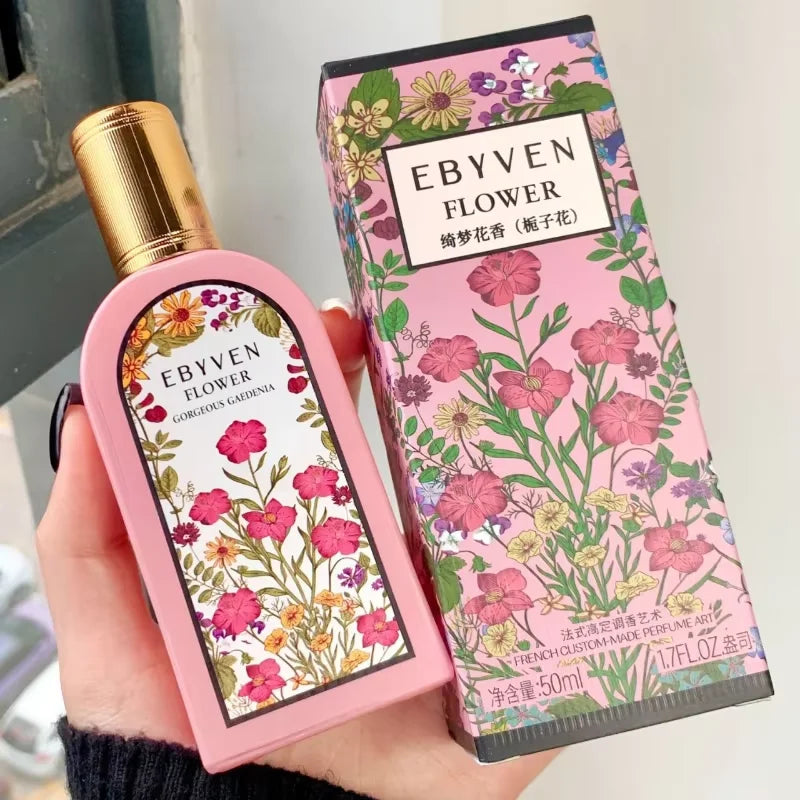 Brand Floral Perfume Natural Fresh Rose Jasmine Osmanthus Women's Fragrance Spray Lasting Charm Romantic Date Couples Perfume