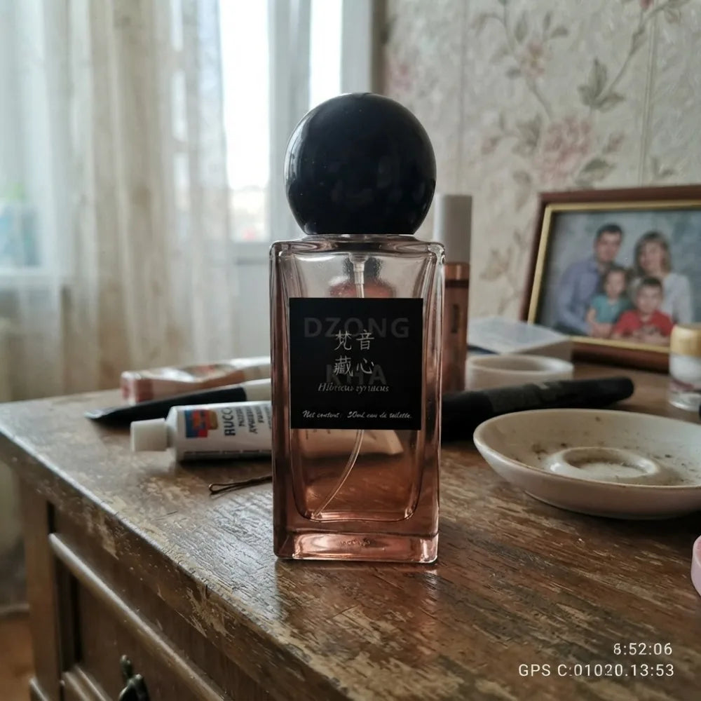 50ML Hibiscus Syriacus Perfume Eau De Toilette Mellow Mysterious Elegant Long Lasting Oriental Floral Woody Fragrance For Unisex