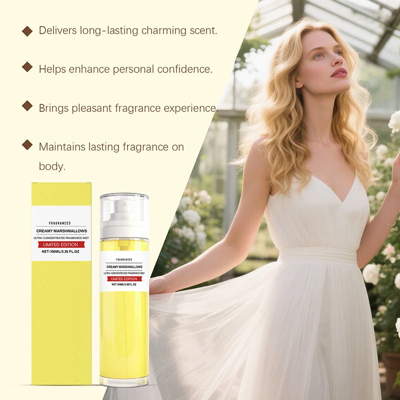 Creamy Marshmallow Perfume Mist 30ML Sweet Fruity Fragrance