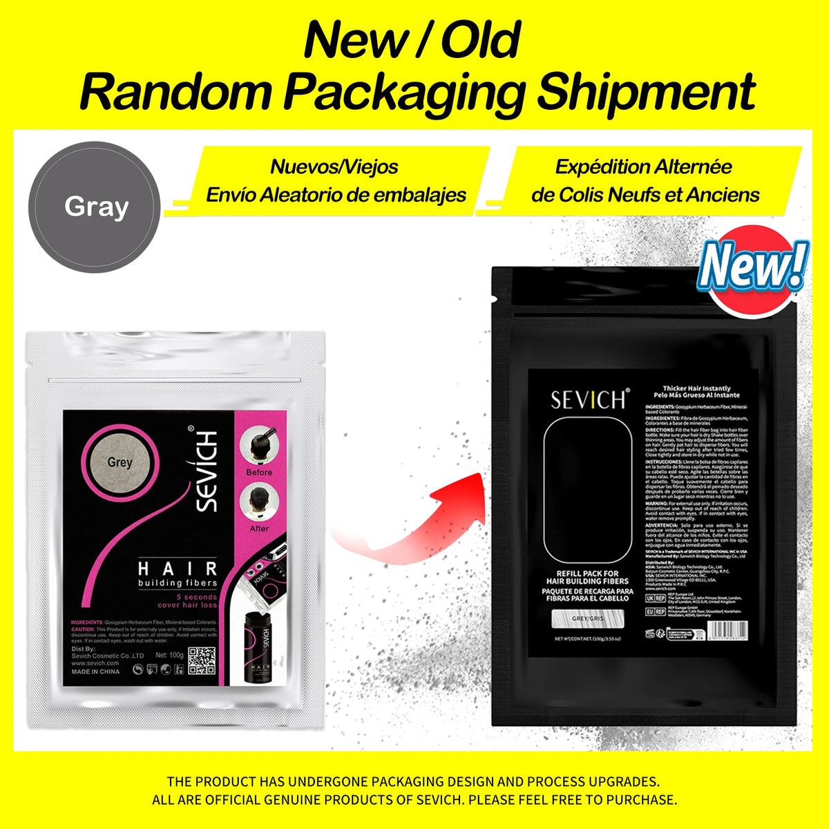 Sevich Hair Building Fibers For Men & Women Dark Brown 25g Fill In Fine Or Thinning Hair Instantly Thicker Fuller Looking Hair - AliExpress 66