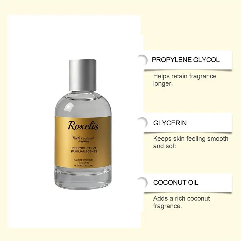 French Coconut Vanilla Gourmet Perfume Lasting Fresh Sweet Eau De Toilette For Unisex Rich Fruity Scent Charming Fragrance Spray - AliExpress 66