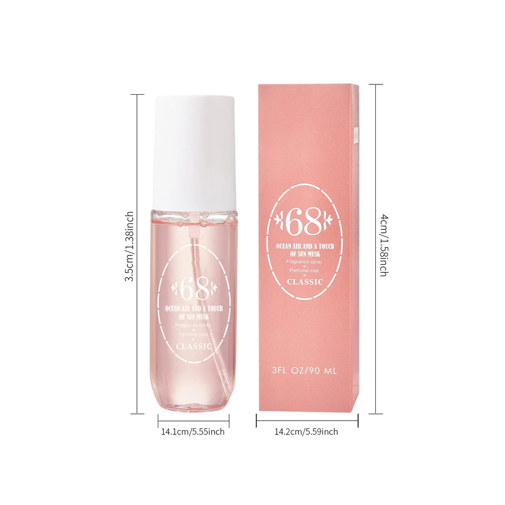 Perfume Mist Body Spray 5 Scents Vanilla Orchid Ocean Air Jasmine Blooms Creamy Coconut Milk Macadamia Long Lasting 90ml Each for Women Gift - AliExpress 66