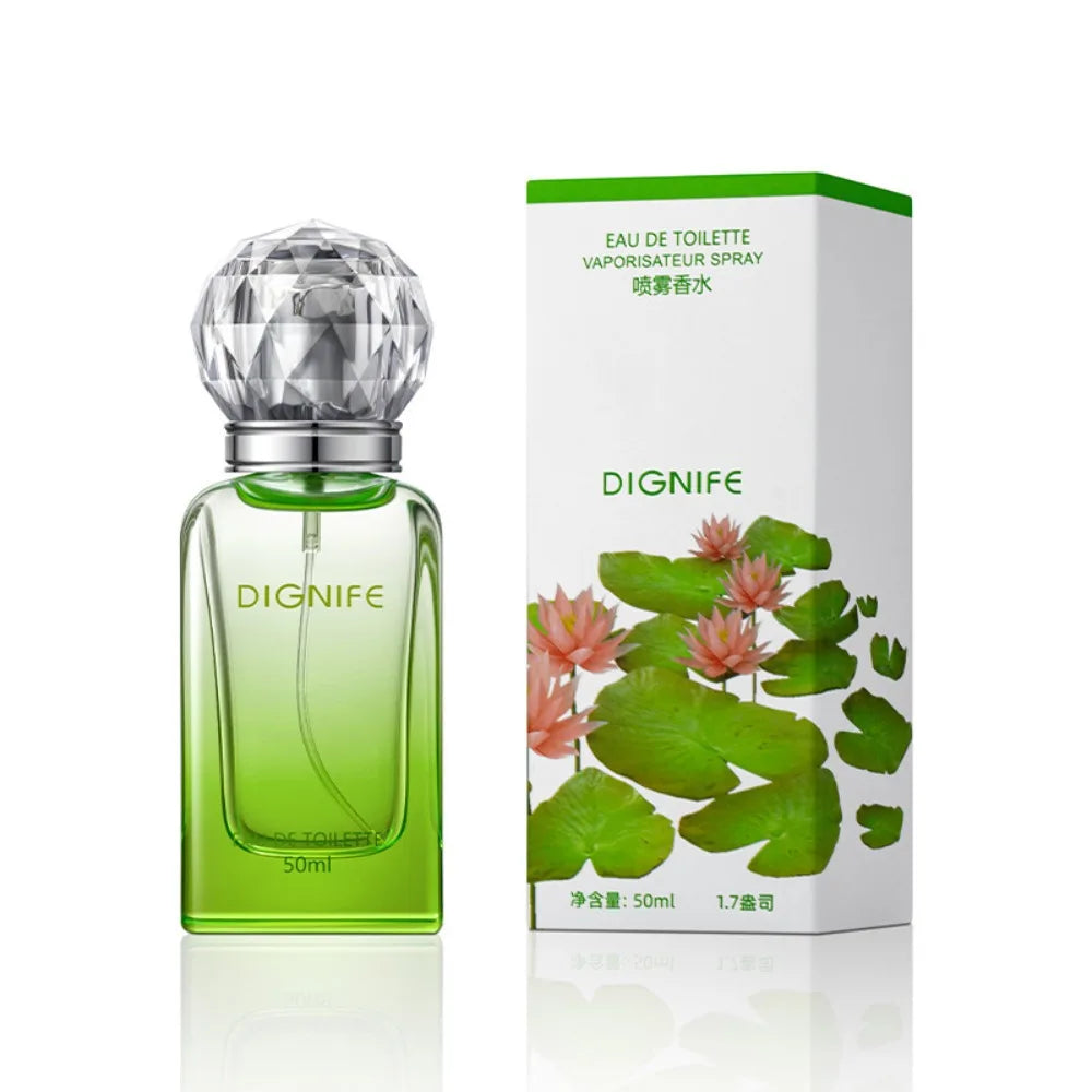 50ML Nile Garden Perfume Eau de Toilette Spray for Women Crystal Cap Long Lasting Floral Fruity Perfume Gift for Her Birthday
