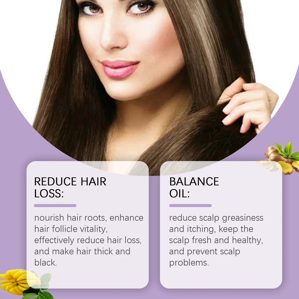 Hair Thicker Serum Strengthen Hair Roots Repair Damaged Hair Anti-Frizz Nourishing Soothing Scalp Smooth Volumizing Hair Serum - AliExpress 66