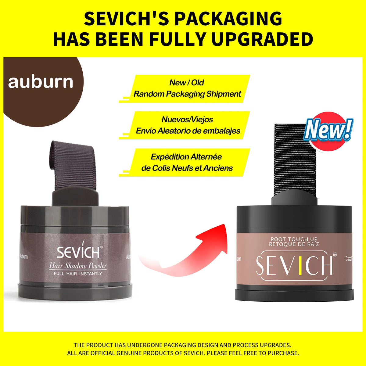 Sevich Hair Shadow Powder 13 Color Instantly Hair Line Powder Women Men Makeup Hair Concealer Natural Cover Hairline Powder