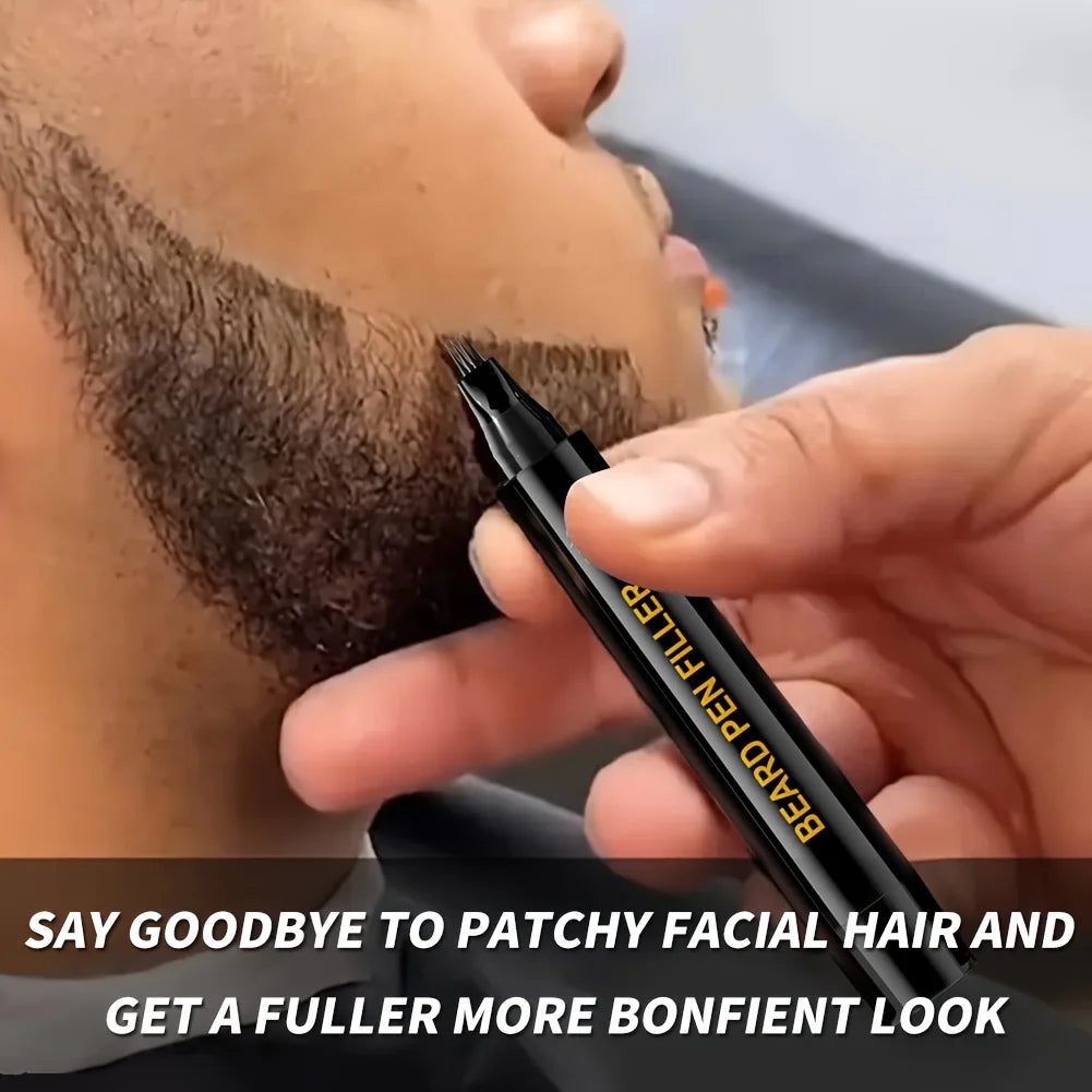 SEVICH Beard Filling Pen Kit Beard Enhancer Brush Beard Coloring Shaping Tools Waterproof Black Brown Hair Pencil Repair Tools - AliExpress 66