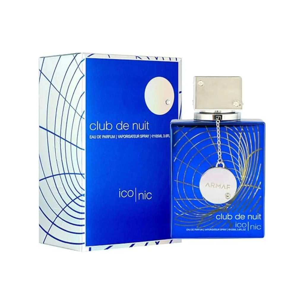 Armaf Club De Nuit Iconic Eau De Parfum 105ml Long Lasting Fresh Aquatic Woody Citrus Fragrance Men Perfume Transparent Blue Square Bottle Night Club Masculine Scent Holiday Gift for Him - AliExpress 66