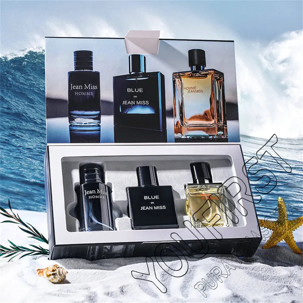 Men Perfume 90ml Ocean Scent 3pcs Set