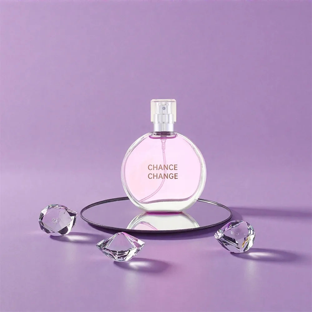 50ML AILIHZP Purple Encounter Women Perfume Fresh Floral Woody Long Lasting Fragrance Eau de Toilette For Ladies Daily Dating