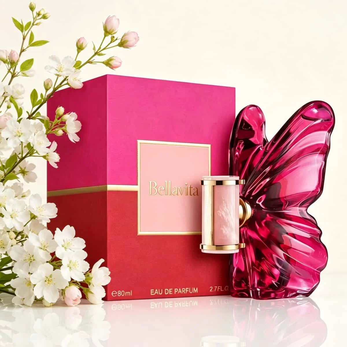 Carolina Herrera La a Women EDP Perfume 80ml With Gift Box Long Lasting Rich Floral Fruity Vanilla Scent Pink Butterfly Luxury Fragrance Gift for Her - AliExpress 66