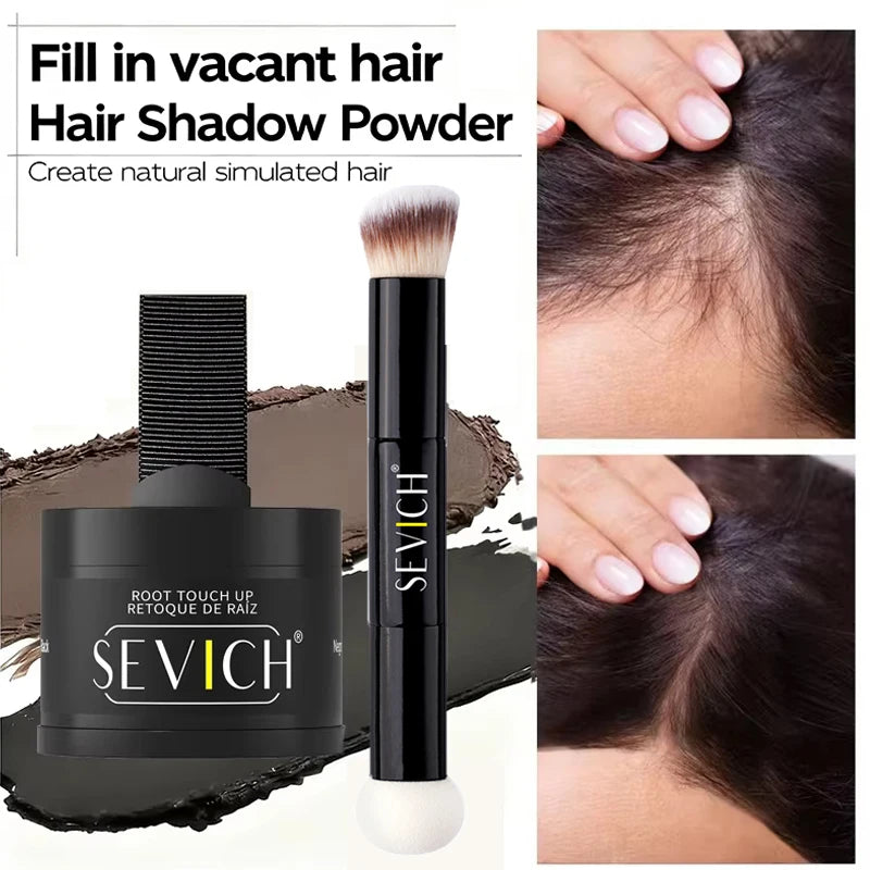 Sevich Hairline Shadow Powder Kit With Brush 4g Hair Shadow Powder 13color Instantly Conceals Thinning Hairline Powder Unisex - AliExpress 66
