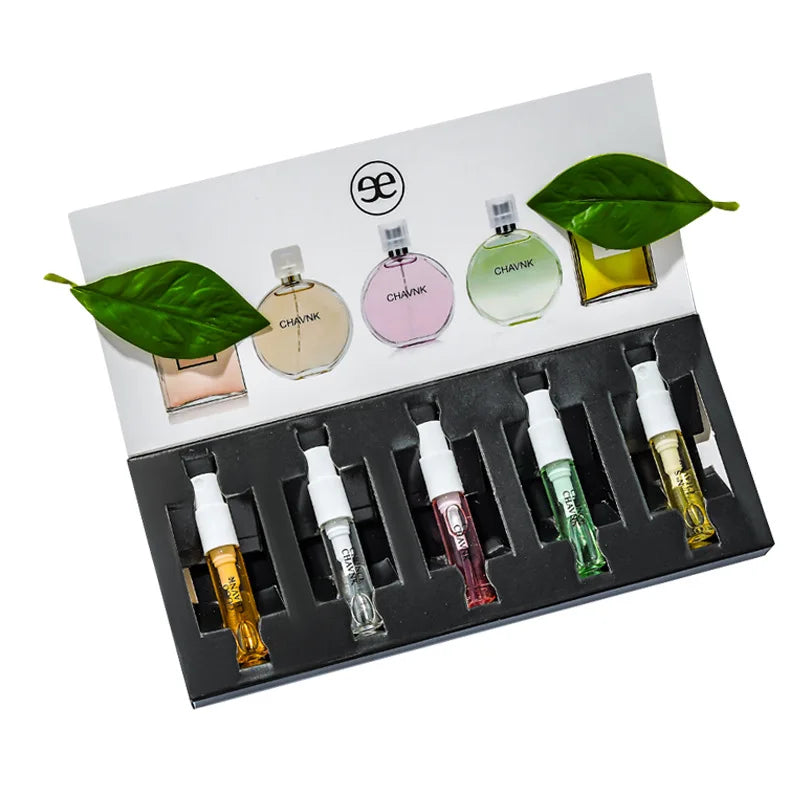 JEAN MISS Multi Scent Mini Perfume Sample Set Long Lasting Light Fragrance Portable Travel Pocket Gift Perfume Kit For Ladies