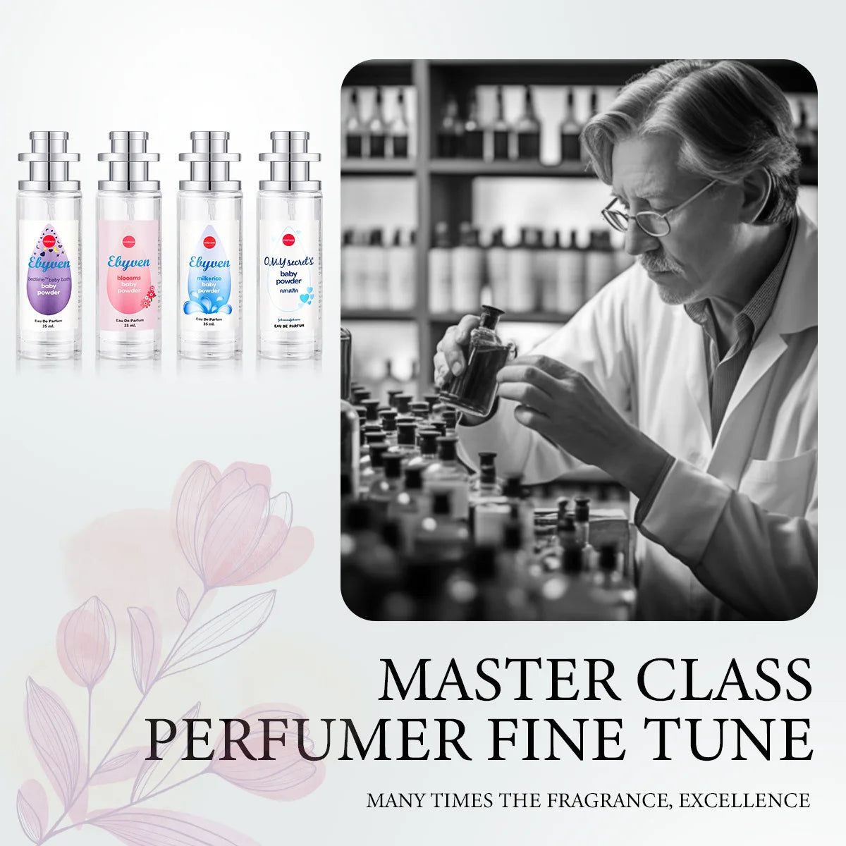 New Perfume Lasting Fresh Light Fragrance Girl Oil Baby Perfume Attracts The Opposite Sex Lasting Fragrance 35ml