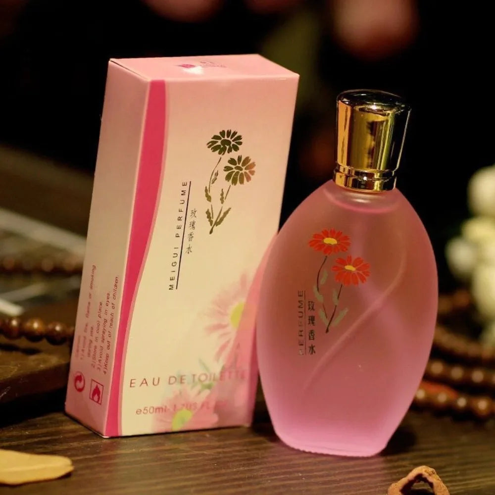 Capturing the Essence of Real Flowers¡ªRose & Jasmine 50ml Fresh Women's Eau de Toilette: Delicate and Long-Lasting lady parfum - AliExpress 66