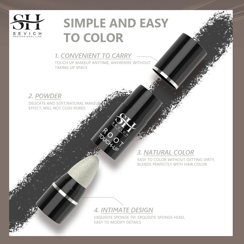 Sevich 3g Water Proof Hair Shadow Powder Hair Line Modified Repair Edge Control Powder Hair Shadow Trimming Root Cover Up - AliExpress 66