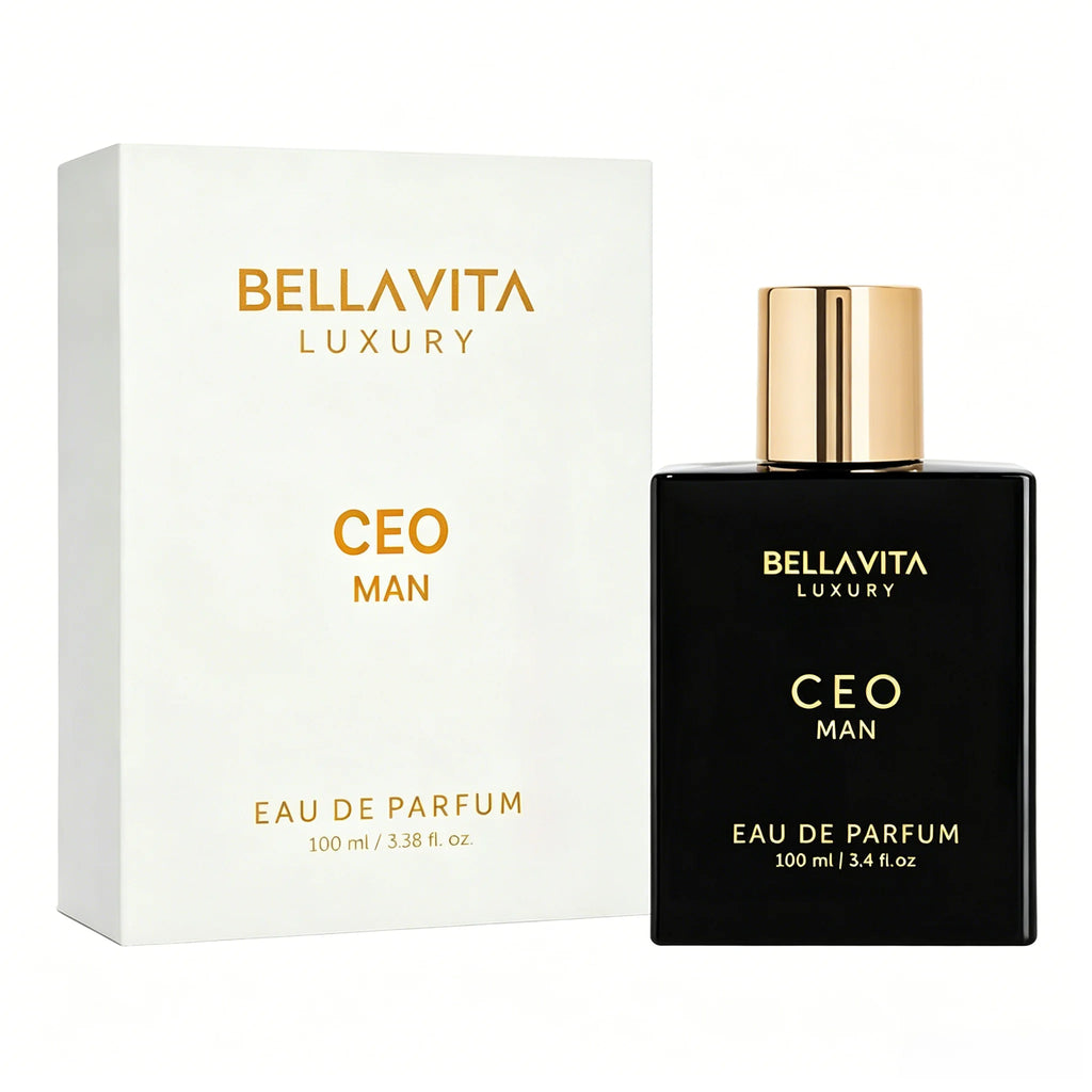 Bellavita Luxury CEO MAN Eau de Parfum | 100 ml (3.4 fl.oz.) | Perfume for Men | Mandarin, Lemon, Lavender, and Vetiver Notes | Long Lasting Men's Fragrance | Gift for Father's Day - AliExpress 66