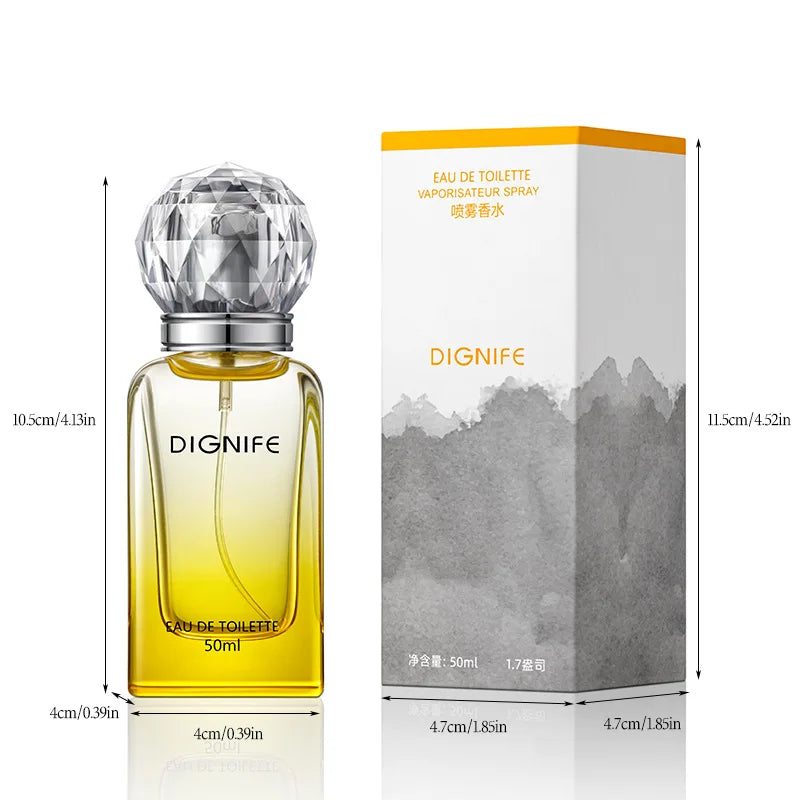 50ML Nile Garden Perfume Eau de Toilette Spray for Women Crystal Cap Long Lasting Floral Fruity Perfume Gift for Her Birthday