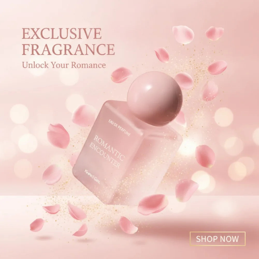 Romantic Encounter Perfume for Women 50ML EDP Long Lasting Fruity Woody Floral Fragrance Elegant Girly Scent For Daily Use Date