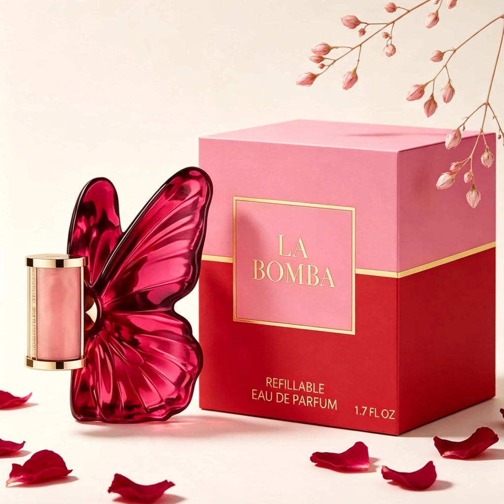 Carolina Herrera La a Women EDP Perfume 80ml With Gift Box Long Lasting Rich Floral Fruity Vanilla Scent Pink Butterfly Luxury Fragrance Gift for Her - AliExpress 66