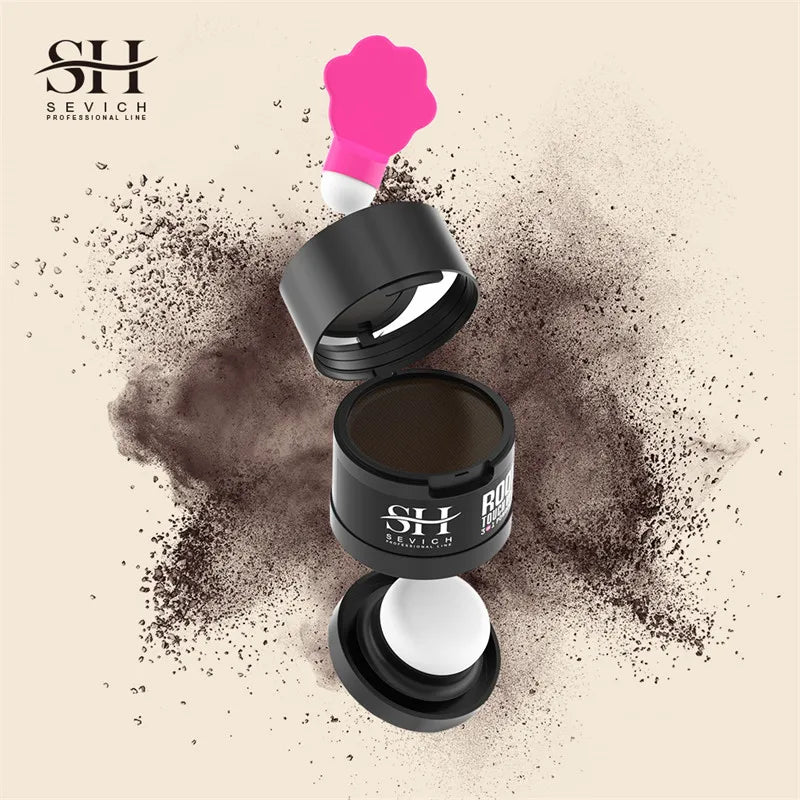 Hair Line Powder 4g Black Root Touch-up Natural Instant Waterproof Hairline Shadow Powder Hair Concealer Coverage Hair Care