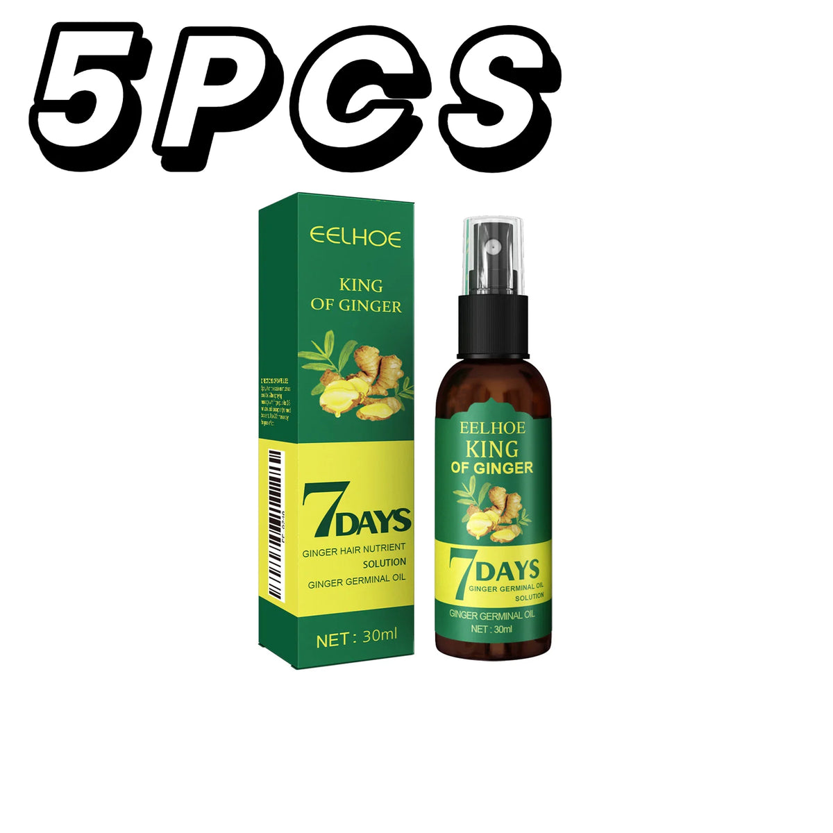 Ginger Oil Hair Booster Serum Spray Nourish Scalp Hair Follicles Refresh Control Oil Strengthen Hair Roots Nutrient Solution - AliExpress 66