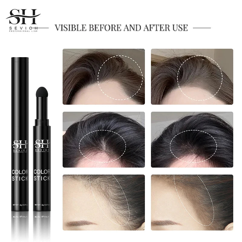 Hair Line Modified Repair Stick Pen Instantly Black Root Cover Up Natural Hair Filling Hairline Shadow Powder Hair Coverage - AliExpress 66