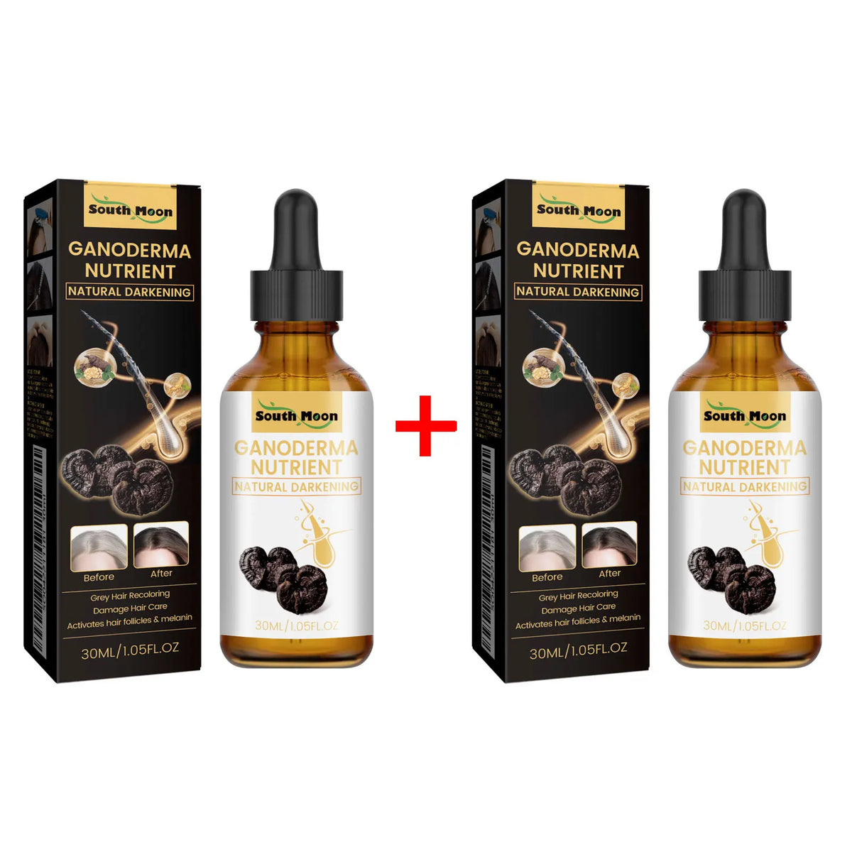 Anti Gray Hair Serum Hair Blackening Natural Color Repair Anti Loss Moisturizing Scalp Care Gray White Hair Treatment Essence - AliExpress 66