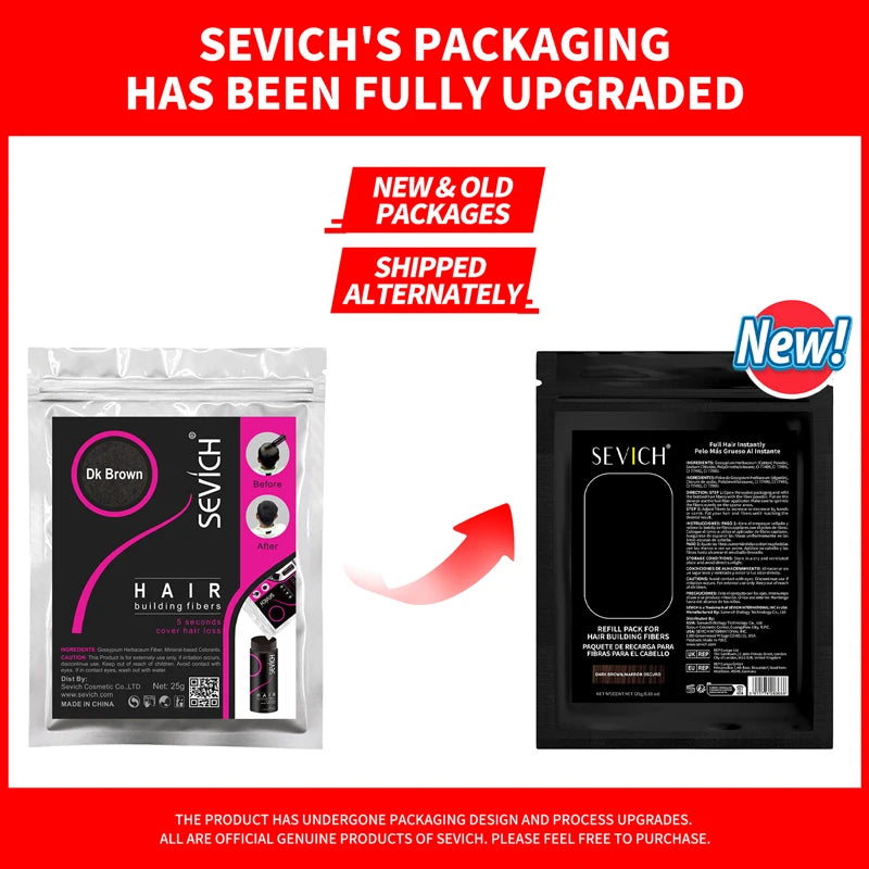 Sevich 100g Keratin Hair Loss Fiber - 10 Color