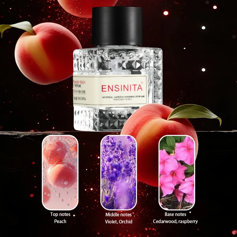 Alcohol-Free Rose Peach Eau De Toilette 10ml Unisex Fragrance