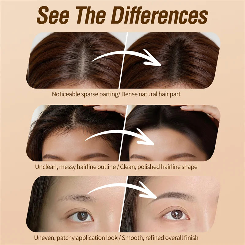 SEVICH Waterproof Hairline & Root Concealer Pen 2.7g Instant Grey Coverage Hair Shadow Powder Hair Shadow Trimming Root Cover Up - AliExpress 66