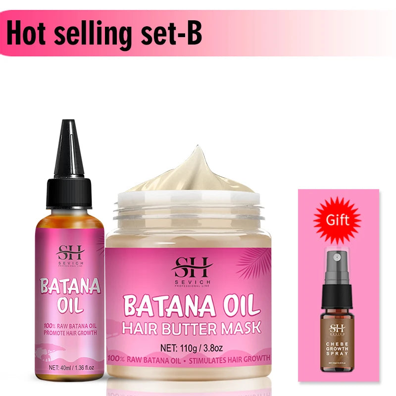 7pc Batana Oil Product Fast Hair Growth Oil For Men Hair Growing Spray Anti Hair Loss Shampoo Butter Hair Mask Hair Care Capsule - AliExpress 66