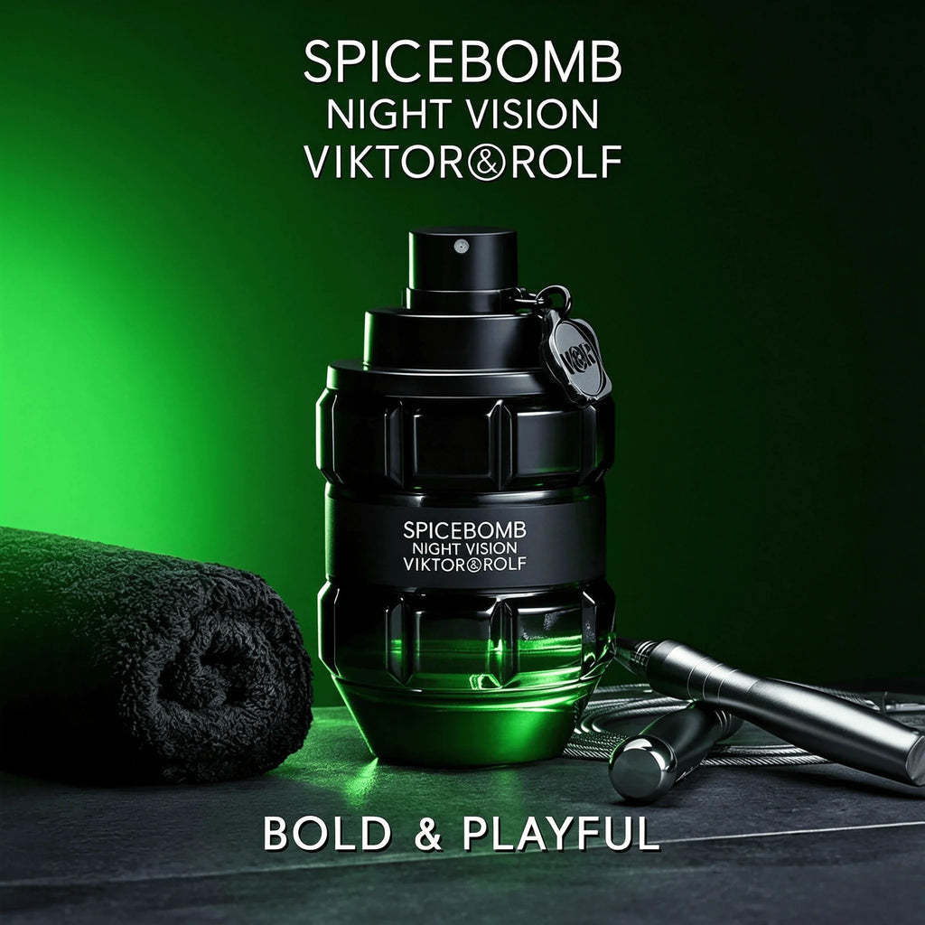 Viktor&Rolf Spice Nightvision Eau De Toilette - Fresh Spicy Cologne Fragrance with Black Spices, Green Mandarin Essence & Roasted Almond - Long Lasting - Iconic Scent for Warm and Cool Weather - AliExpress 66