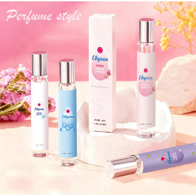 Floral Unisex Fragrance High-end Baby Milk Scented Pagoda-shaped Eau De Toilette Fresh Vanilla Lavender Deodorizing Body Spray - AliExpress 66
