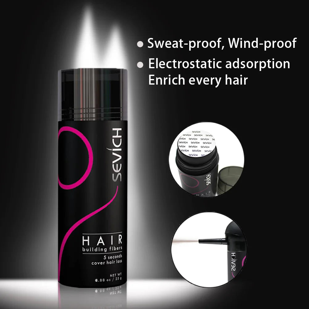 10 Colors Hair Fibers Powders Regrowth Powder Hair Keratin Building Fiber Refill Bag Bald Extension Hair Fiber Hair Care Product - AliExpress 66