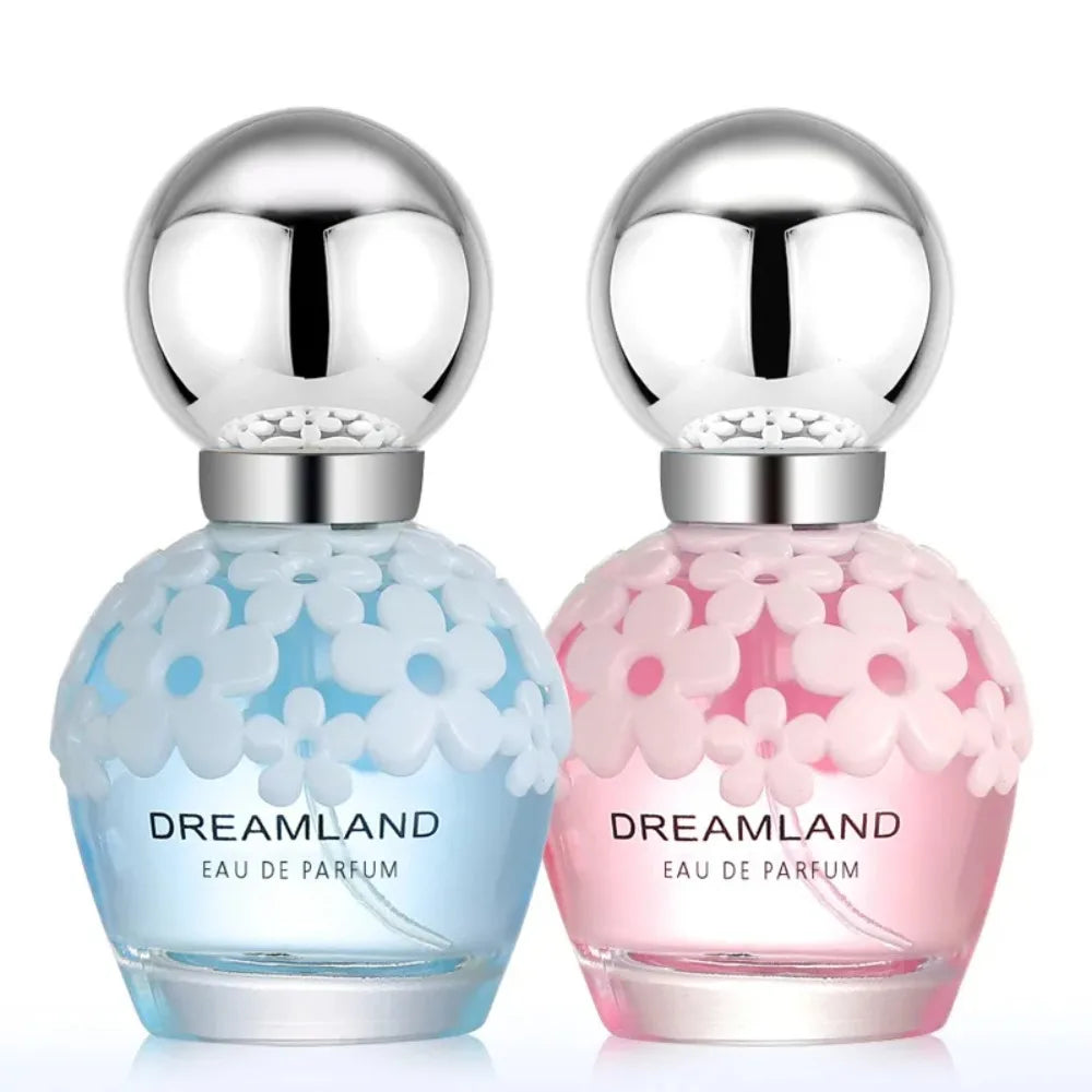 30ml DREAMLAND Women EDP Perfume Cute 3D Flower Bottle Blue Pink Dual Color Long Lasting Sweet Floral Dating Birthday Gift - AliExpress 66