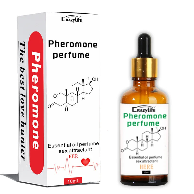 10ml Pheromone Perfume for Men Women EDT Floral Fragrance