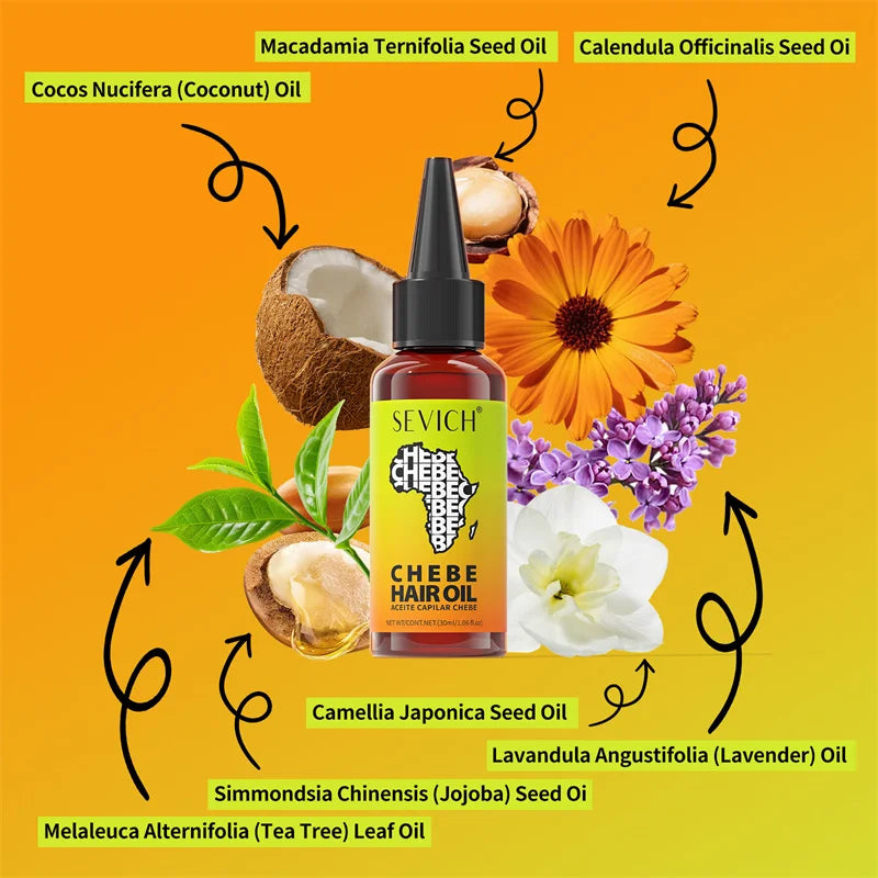 Chebe Oil Fast Hair Strengthens Products African Chebe Hair Growth Oil Repair Damaged Scalp Anti Hair Loss Hair Anti Hair Break
