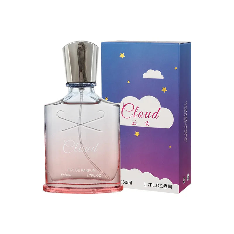 Cloud Women Perfume 50ml Eau De Parfum Sweet Creamy Milk Gourmand Scent Long Lasting Natural Spray For Ladies Dating Daily