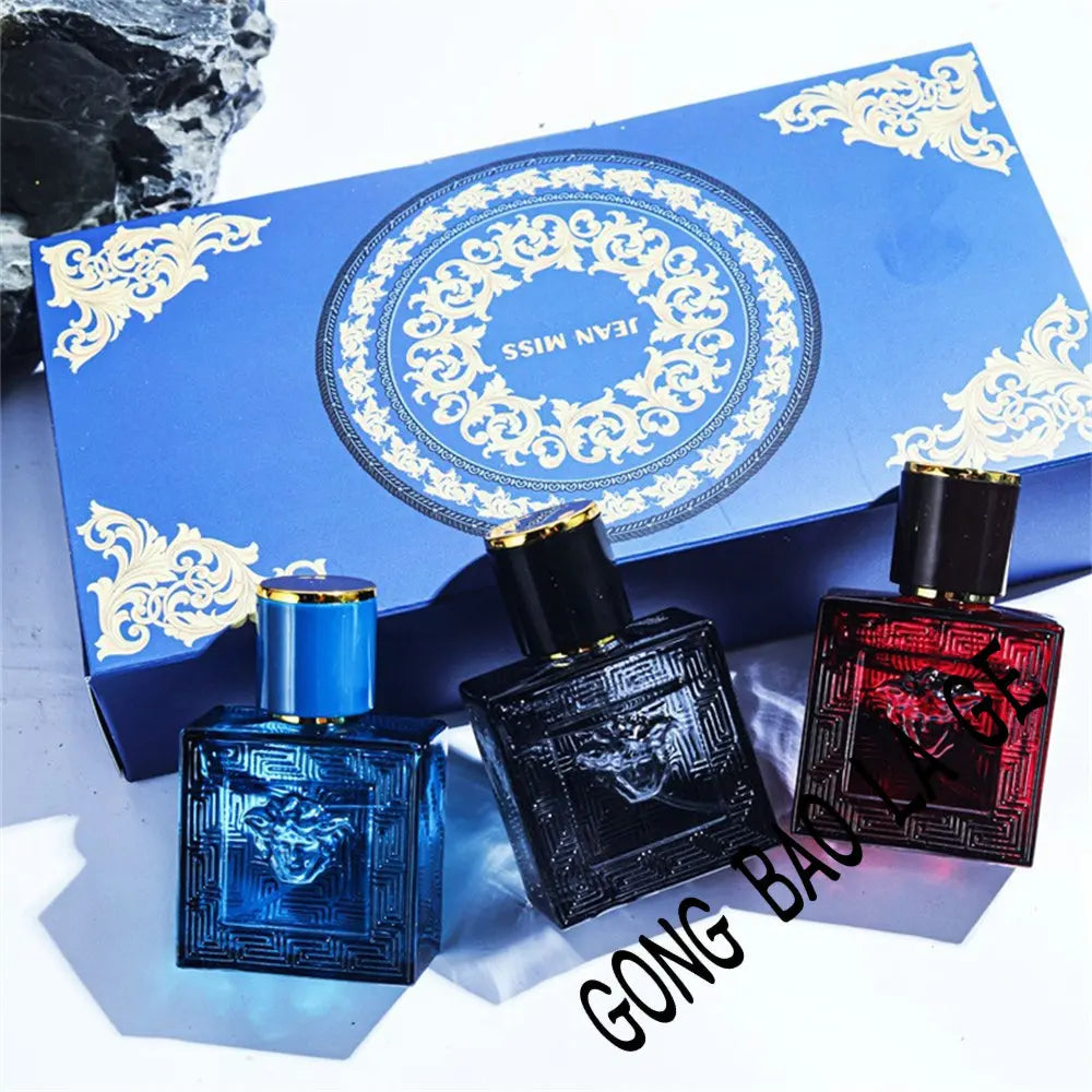 90ml Men Perfume Set 3pcs Floral Fragrance