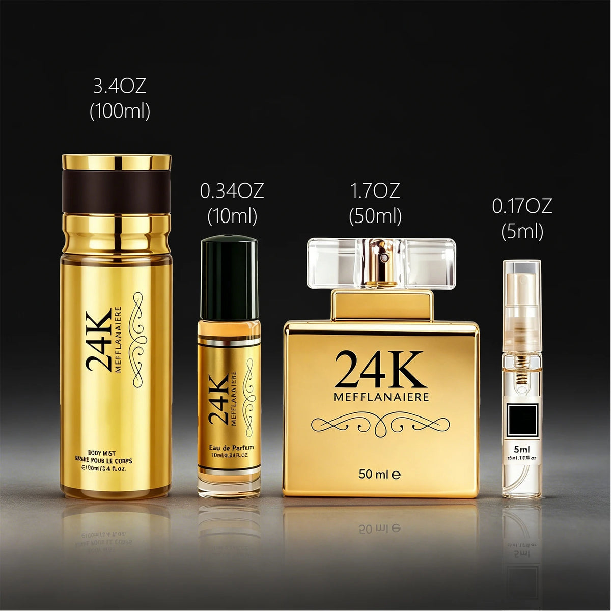 24K Glod Perfume for Women£¬Long Lasting Perfume Spray£¬Romantic, Seductive fragrance£¬Romantic Scent with Notes of Berry and Jasmine¡£