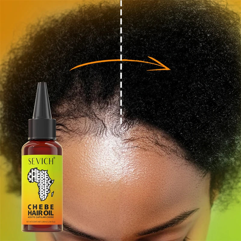Chebe Fast Hair Growth Oil Africa Traction Alopecia Chebe Oil Nourishes Repair Damaged Hair Treatment Oil Anti-Hair Loss Care